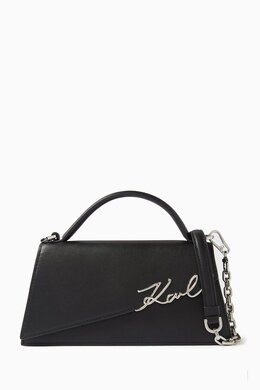 Karl Lagerfeld K/Signature Slim Crossbody Bag in Leather 217902976_13