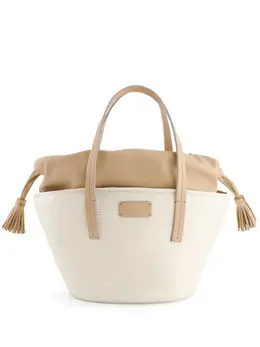 Giambattista Valli logo-patch beach bag 27353251