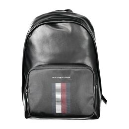 Tommy Hilfiger Black Polyethylene Men Backpack to-33660
