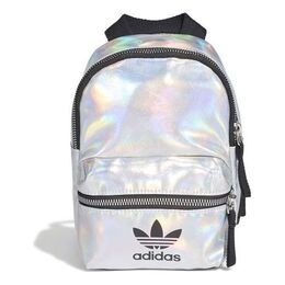 Сумка mini backpack 'silver' Adidas, серебряный fl9633 | silver metallic/iridescent
