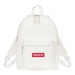Сумка canva backpack 'white red' Supreme, белый sup-fw21-051 | white/red