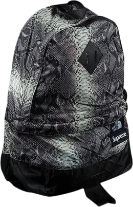 Сумка Supreme x The North Face Snakeskin Light Weight Day Pack Black, черный ss18b4 black | black