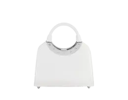 Маленькая сумка с верхней ручкой Roma Bvlgari, белый 294020 | white