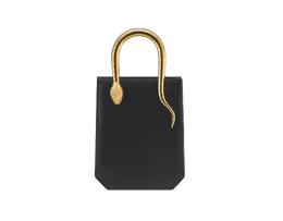 Сумка-Тоут «Змеевик» Bvlgari, черный 292110 | black