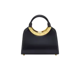 Маленькая сумка с верхней ручкой Roma Bvlgari, черный 293209 | black