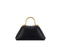 Мини-Сумка Serpentine с верхней ручкой Bvlgari, черный 293739 | black