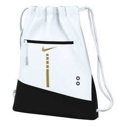 Сумка hoops elite drawstring bag 17l 'white' Nike, белый dx9790-100 | white