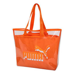 Сумка core twin shopper bag 'orange' Puma, оранжевый 076116-08 | orange/white