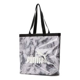 Сумка core transparent tote bag 'grey' Puma, серый 079489-01 | grey/black/white