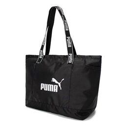 Сумка core base large shopper bag 'black' Puma, черный 079464-01 | black/white