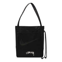 Сумка x stussy tote 'black white' Nike, черный fz9994-010 | black/white