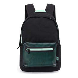 Сумка classic new material 'black green' Adidas, черный gn9848 | black/green