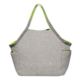 Сумка sweat tote bag 'grey green' Adidas, серый gc9070 | grey/green