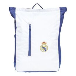 Сумка real madrid backpack 'white blue' Adidas, белый gu0079 | white/blue