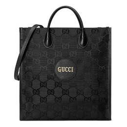 Сумка off the grid otg environmental friendly series logo leather logo nylon large capacity handbag black Gucci, черный 630355-h9han-1000 | black