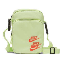 Сумка heritage embroidered "triple logo" sling bag 'light lime green' Nike, зеленый dh3080-383 | green