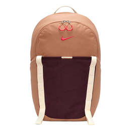 Сумка dri-fit hike backpack 'amber brown' Nike, коричневый dj9678-225 | amber brown/night maroon/bright crimson