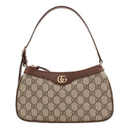 Сумка ophidia small handbag 'beige ebony' Gucci, бежевый 735145-kaaad-8358 | beige/ebony