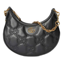 Сумка gg matelasse mini bag 'black' Gucci, черный 739736-um8ig-1000 | black