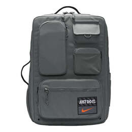 Сумка utility elite backpack 'smoke grey' Nike, серый dq5226-084 | smoke grey/black/total orange