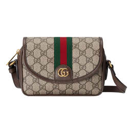 Сумка ophidia gg mini shoulder bag 'beige' Gucci, бежевый 772239-facuj-8745 | beige