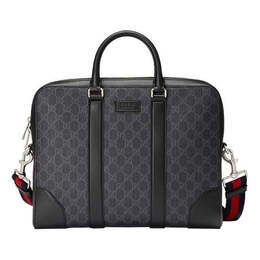 Сумка gg supreme briefcase 'black' Gucci, черный 474135-k5rln-1095 | black