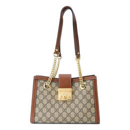 Сумка padlock gg bag small-size brown Gucci, коричневый 498156-khnkg-8534 | brown