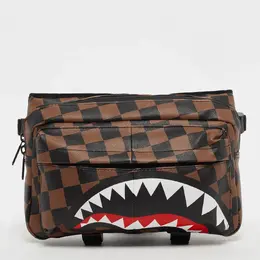 Сумка Sprayground Hangover Cargo Crossbody, коричневый/красный 40540001 | braun/rot