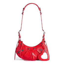 Сумка xs le cagole shoulder bag 'tomato red' Balenciaga, красный 6713091vg9y6534 | tomato red