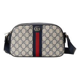 Сумка ophidia gg shoulder bag 'beige blue' Gucci, бежевый 681064-96iwn-4076 | beige/blue