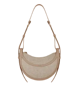 Polene Сумка кросс-боди Numéro Dix Edition Tissé Duo Taupe 4363449 | tissé duo taupe