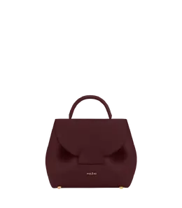 Polene Мини сумка Numéro Un Nano Edition Bordeaux Grainé 4363575 | bordeaux grainé