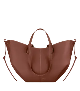 Polene Сумка тоут Cyme Edition Cognac Grainé 4363521 | cognac grainé
