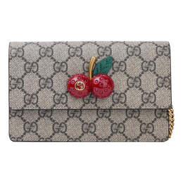Сумка canvas chains shoulderbag mini khaki Gucci, хаки 481291-k9gxt-8694 | khaki