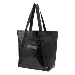 Сумка core up large shopper bag 'black gold' Puma, черный 078709-01 | black/gold