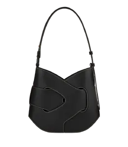 Polene Сумка через плечо Nodde Hobo Edition Noir Lisse 4363423 | noir lisse