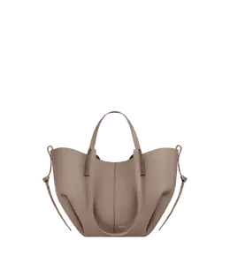Polene Сумка тоут Cyme Mini Edition Taupe Grainé 4363526 | taupe grainé