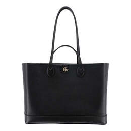 Сумка ophidia medium tote bag 'black' Gucci, черный 739730-dj20g-1000 | black