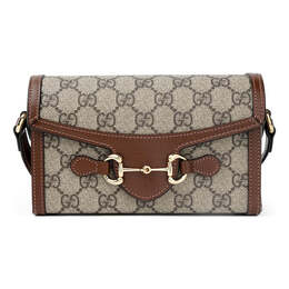 Сумка horsebit 1955 mini 'caramel' Gucci, коричневый 699296-92tcg-8563 | brown/khaki
