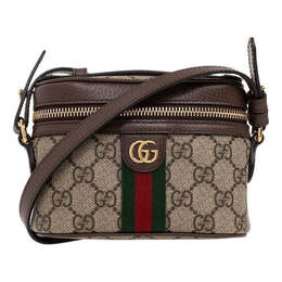 Сумка ophidia gg top handle mini bag 'beige brown' Gucci, бежевый 699532-96iwg-8745 | beige/brown
