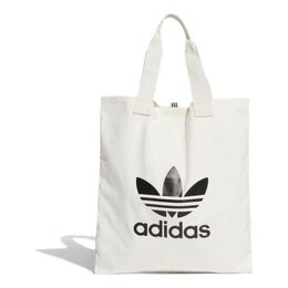 Сумка trefoil shopper bag 'black white' Adidas, черный dx2047 | black/white