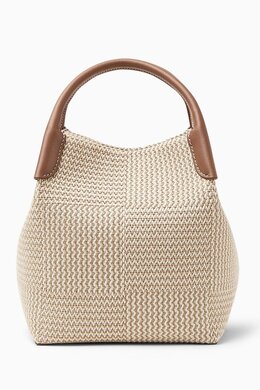 Loro Piana Small Bale Bucket Bag in Cotton-canvas 218138931_7762
