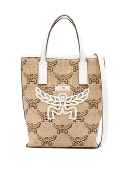 MCM logo-embroidered tote bag 28569784