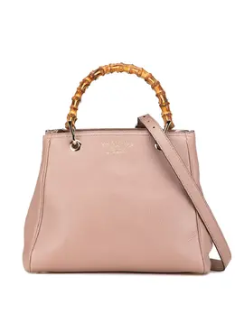 Gucci 2000-2015 Small Calfskin Bamboo Shopper satchel 28889614