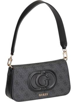 Наплечная сумка Guess Schultertasche Eco Mietta Logo 51320, цвет Coal Logo/Black 5374984 | coal logo/black