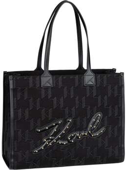 Шоппер Karl Lagerfeld Shopper K/Skuare SP LG Monogram, черный 5483455 | black