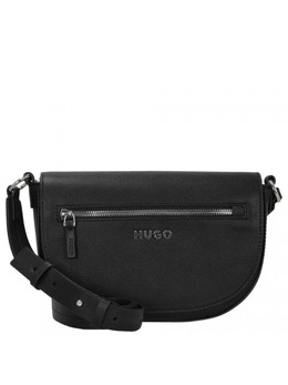 Наплечная сумка Hugo Women's Chris Saddle R - Umhängetasche 25 cm, черный 5549642 | schwarz
