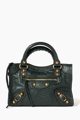 Balenciaga Mini Le City Bag in Arena Storico Lambskin 218142418_20