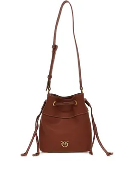 Pinko mini leather bucket bag 28808736