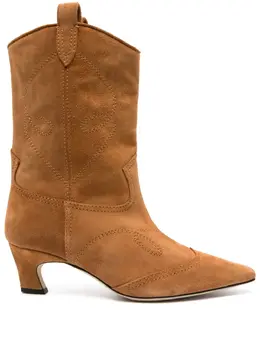 Ermanno Scervino 50mm suede cowboy boots 28116051